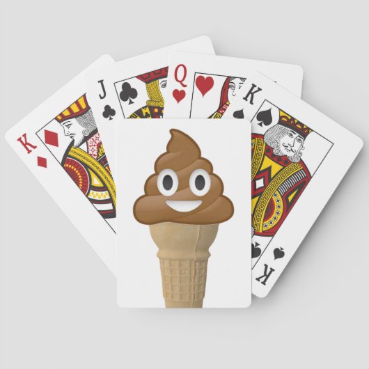 Ice cream or is it? Fun with Emoji Pokerkaarten (Achterkant)