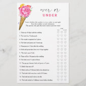 Ice cream - Over of onder vrijgezellenfeest spel (Voorkant)