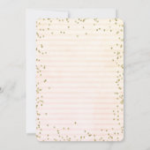 Ice Cream Paint Splash Diamonds Stripe Verjaardag Kaart (Achterkant)