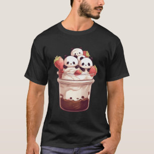 Ice Cream Panda Beer Delicious Teddy Bear Icecream T-shirt