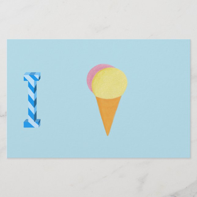 Ice Cream Paper (Voorkant)