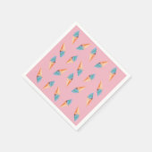 Ice Cream Paper Napkins Servet (Hoek)