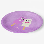 Ice Cream Papieren Bordje (Gekanteld)