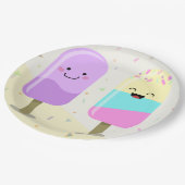 Ice Cream Papieren Bordje (Gekanteld)