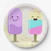 Ice Cream Papieren Bordje (Voorkant)