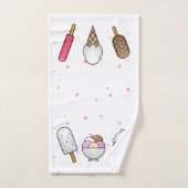 Ice Cream Parlor Dream Bad Handdoek (Handdoek)