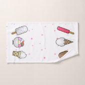 Ice Cream Parlor Dream Bad Handdoek (Handdoek)