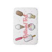 Ice Cream Parlor Dream Badmat (Voorkant Verticaal)