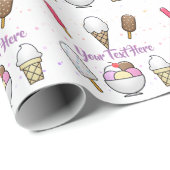 Ice Cream Parlor Dream Cadeaupapier (Rol Hoek)