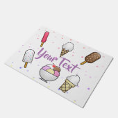 Ice Cream Parlor Dream Deurmat (Schuin)