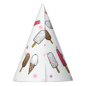 Ice Cream Parlor Dream Feesthoedjes (Achterkant)