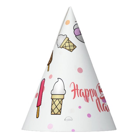 Ice Cream Parlor Dream Feesthoedjes (Links)