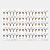 Ice Cream Parlor Dream Inpakpapier Vel (Voorkant 2)