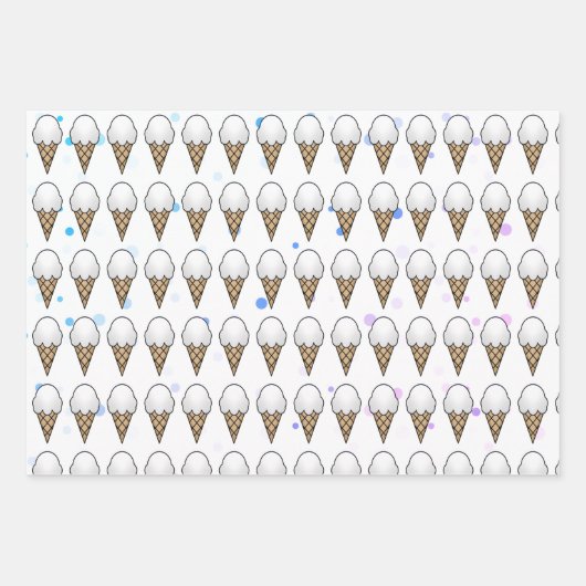 Ice Cream Parlor Dream Inpakpapier Vel (Voorkant 2)