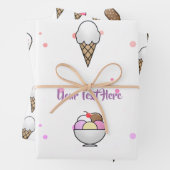 Ice Cream Parlor Dream Inpakpapier Vel (In situ)