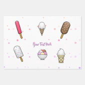 Ice Cream Parlor Dream Inpakpapier Vel (Voorkant)