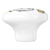 Ice Cream Parlor Dream Keramische Knop (Zijkant)