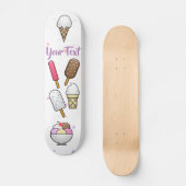 Ice Cream Parlor Dream Persoonlijk Skateboard (Voorkant)