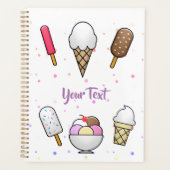 Ice Cream Parlor Dream Planner (Voorkant)