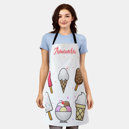 Ice Cream Parlor Dream Schort (Gedragen)