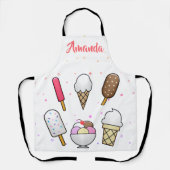 Ice Cream Parlor Dream Schort (Voorkant)