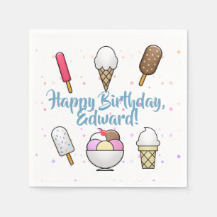 Ice Cream Parlor Dream Servet