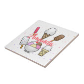 Ice Cream Parlor Dream Tegeltje (Zijkant)