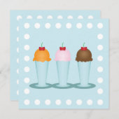 Ice Cream Parlor Kaart (Voorkant / Achterkant)