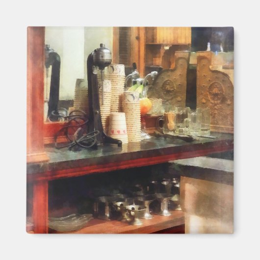 Ice Cream Parlor Magneet (Voorkant)