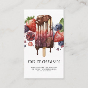 Ice Cream Parlor visitekaartje