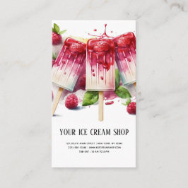 Ice Cream Parlor visitekaartje