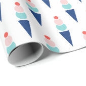 Ice Cream Party Cadeaupapier (Rol Hoek)