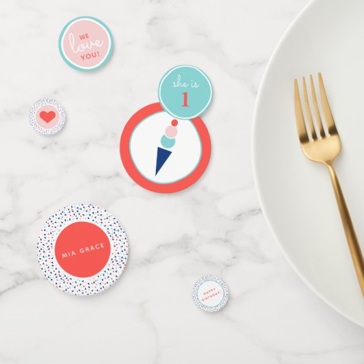 Ice Cream Party Confetti (Groep)