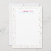 Ice Cream Party Dank je wel Kaart (Voorkant)