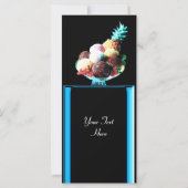 ICE CREAM PARTY - DESERT SHOP, blauw rood zwart (Achterkant)