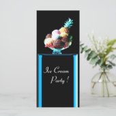 ICE CREAM PARTY - DESERT SHOP, blauw rood zwart (Staand voorkant)