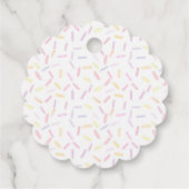 ICE CREAM Party Favor Label (Achterkant)