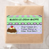 Ice Cream Party, pastel Sweet Shoppe Etiket (Insitu)