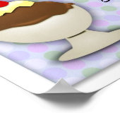 Ice Cream Party, pastel Sweet Shoppe Poster (Hoek)