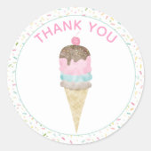 Ice Cream Party Stickers (Voorkant)