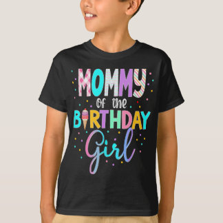 Ice Cream Party Sweet Birthday Theme 1st 3rd Match T-shirt