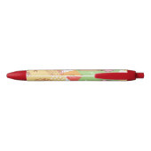 Ice cream pastel Playful pattern abstract Blauwe Inkt Pen (Achterkant)