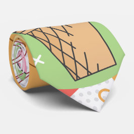 Ice cream pastel teacher Back to school pink Stropdas