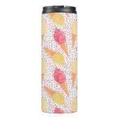 Ice Cream Pattern aangepaste monogram tumbler Thermosbeker (Achterkant)