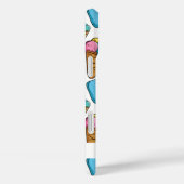 Ice Cream Pattern, aangepaste naam telefoongevalle Case-Mate iPhone Case (Achterkant / Rechts)