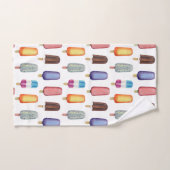 Ice Cream Pattern Bad Handdoek (Handdoek)