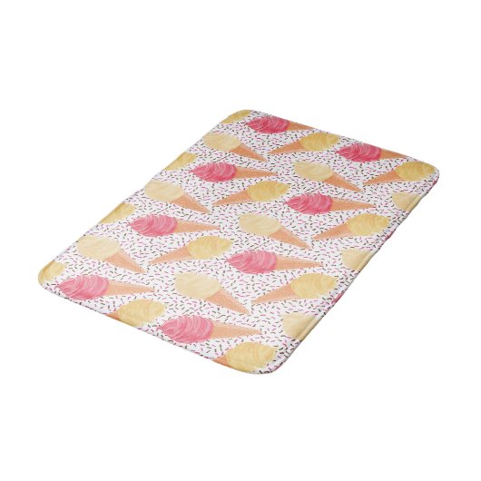 Ice Cream Pattern badmatten (Gekanteld)