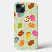 Ice Cream Pattern Case-Mate iPhone Case (Achterkant)