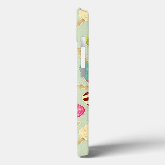 Ice Cream Pattern Case-Mate iPhone Case (Achterkant / Links)