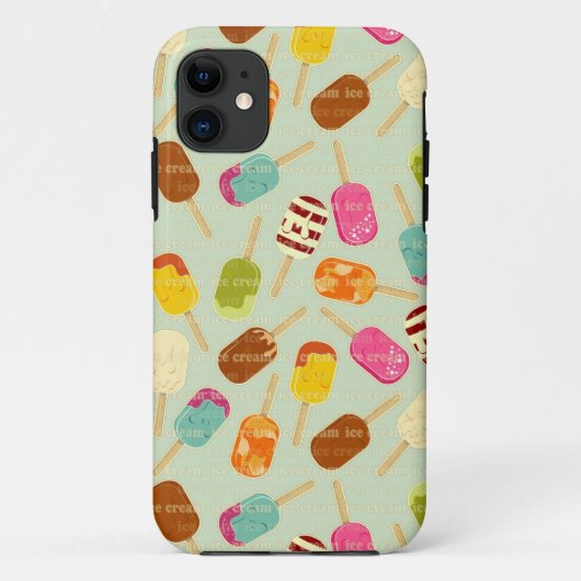 Ice Cream Pattern Case-Mate iPhone Case (Achterkant)